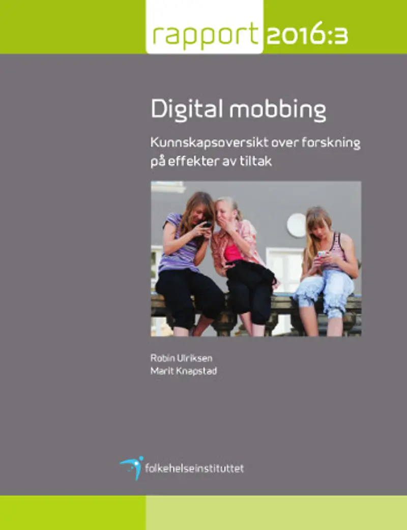 forside rapport 2016:3 