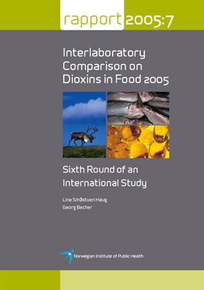Interlaboratory Comparison on Dioxins in Food. 