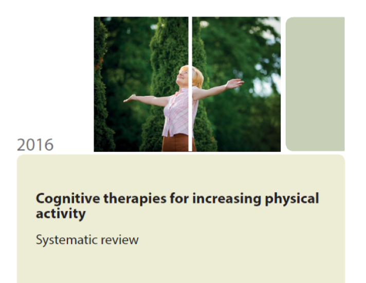 rapport forside cognitive therapies for increasing physical activity.png