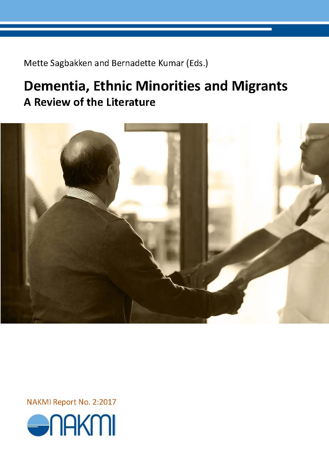 bilde av rapportforsiden Dementia, Ethnic Minorities and Migrants