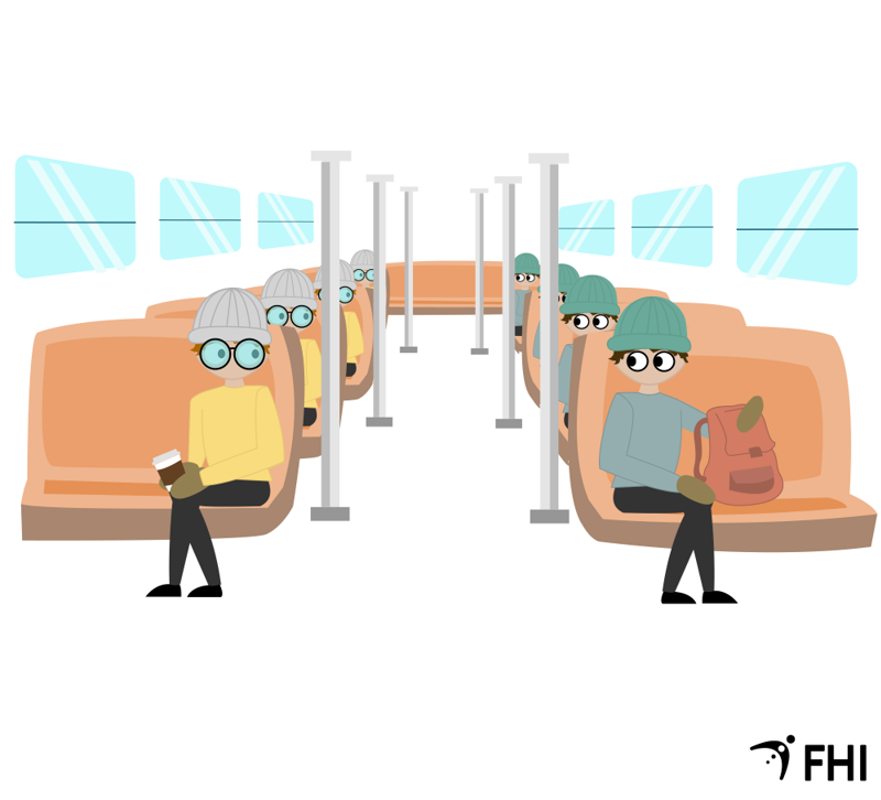 Illustrasjon til Koronabrille-studien