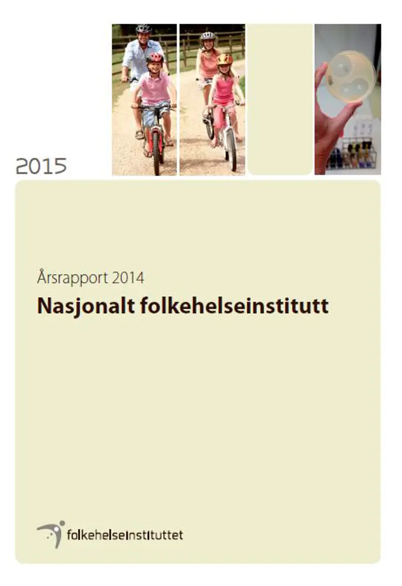 Årsrapport 2014 Nasjonalt folkehelseinstitutt 