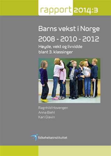 Barns Vekst i Norge Rapport 2014. FHI