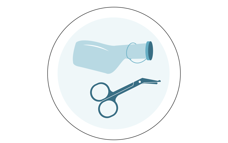 illustrasjon av sykehusutstyr