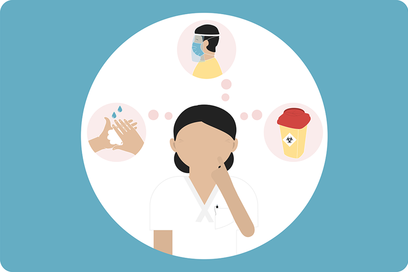 forsidebilde håndbok for basale smittevernrutiner