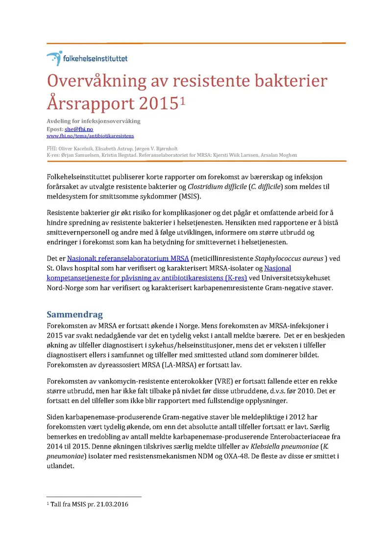 Folkehelseinstituttet