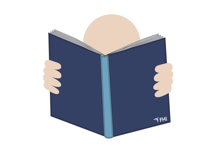 person som leser bok